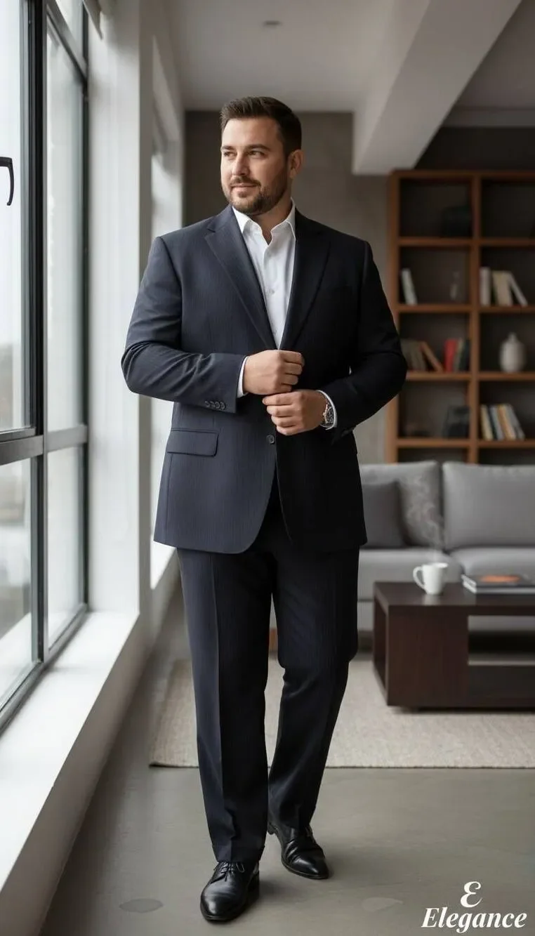 Joseph &Feiss pinstripe suit